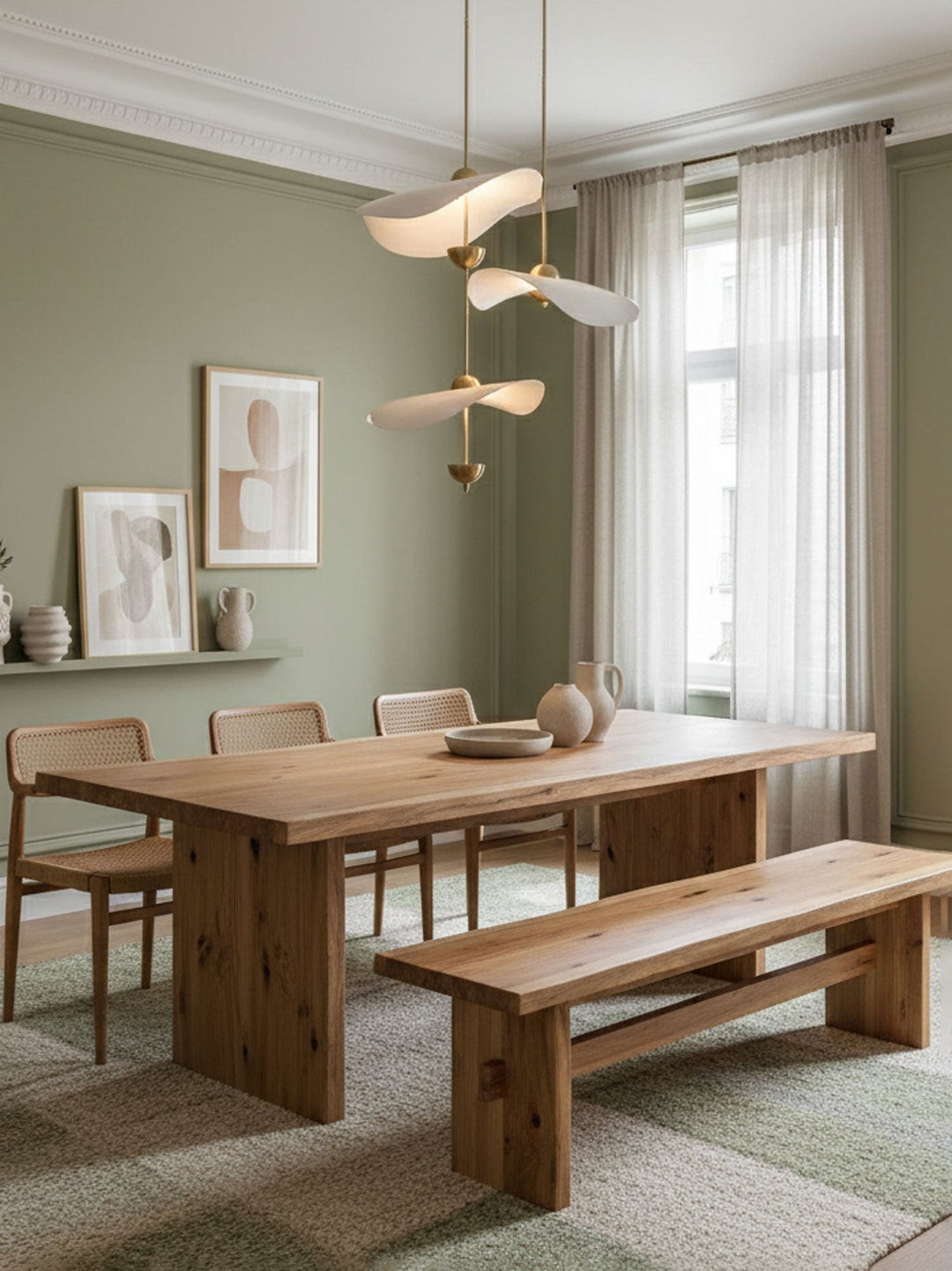 Duet Wave Pendant Light