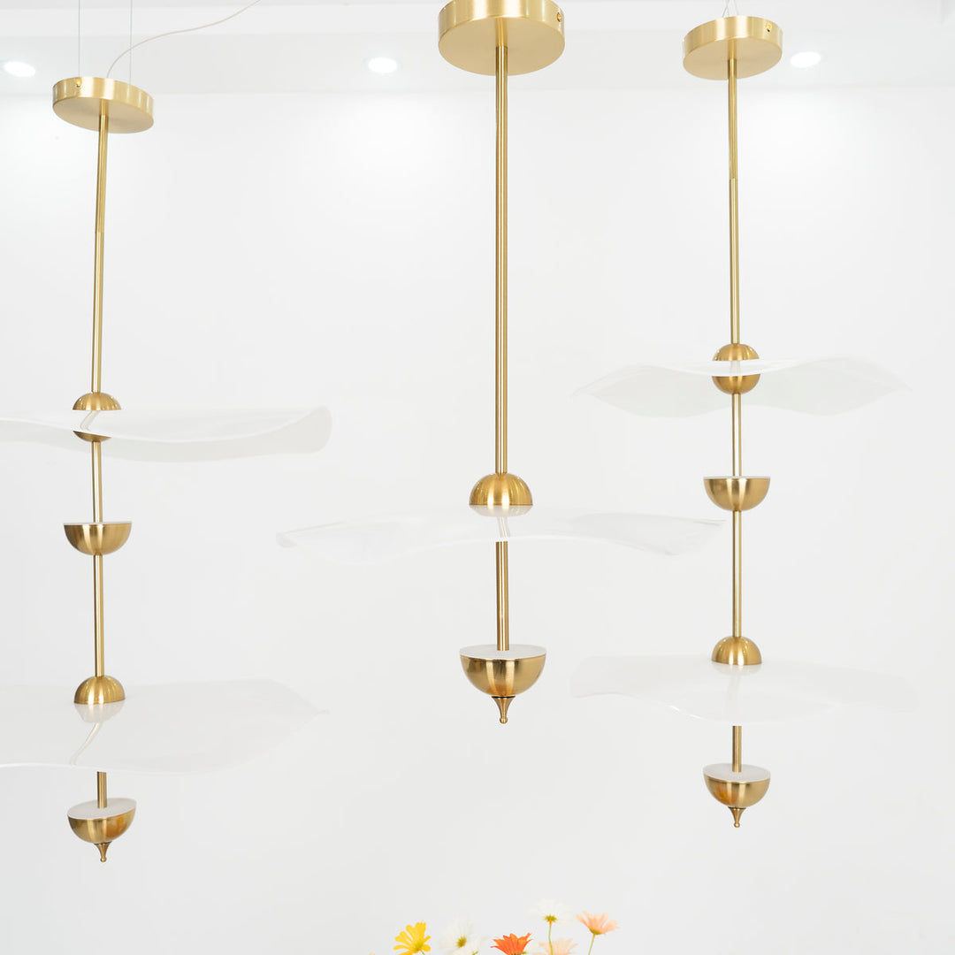Duet Wave Pendant Light