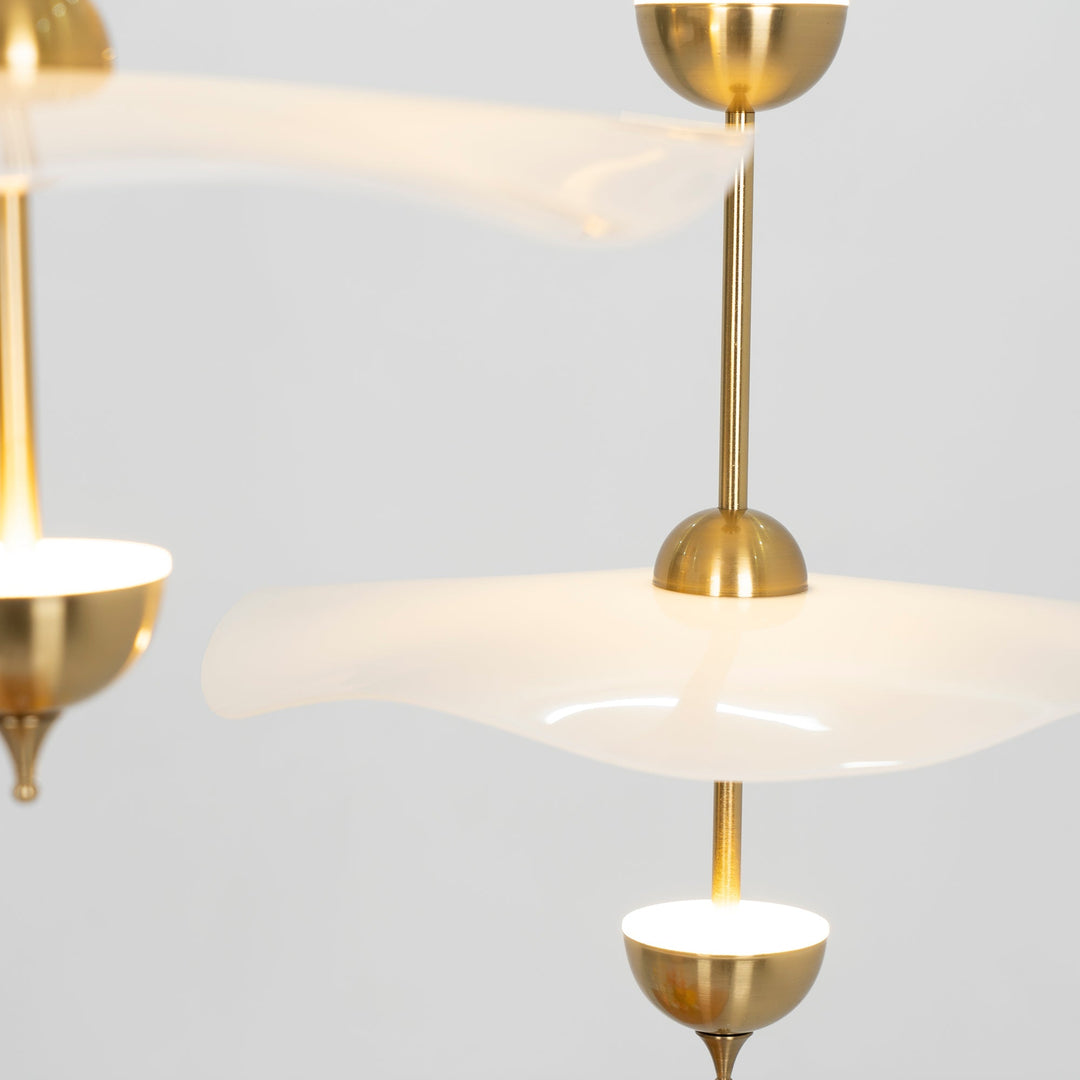 Duet Wave Pendant Light