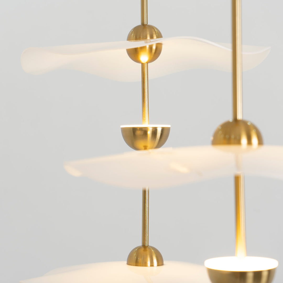 Duet Wave Pendant Light