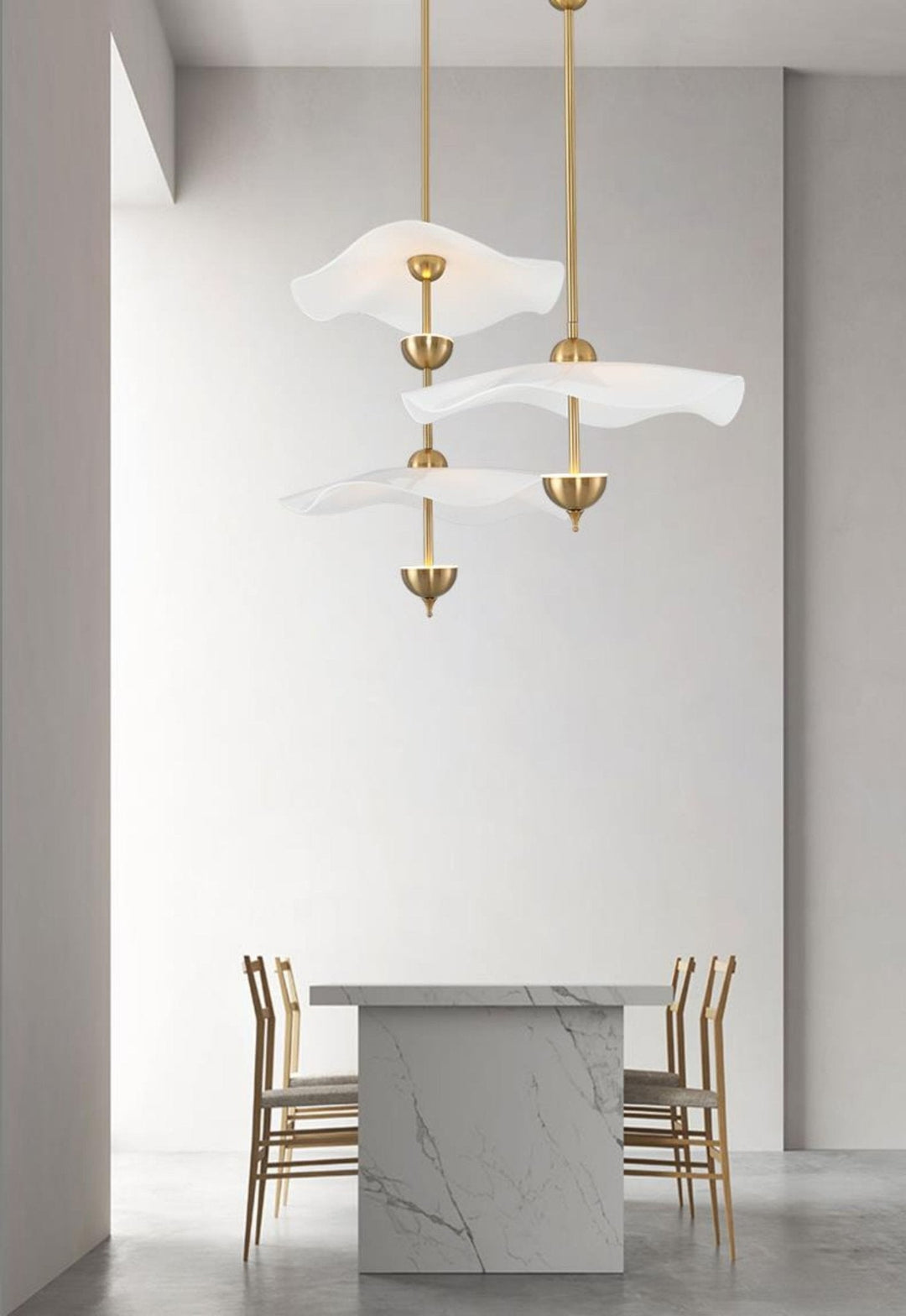 Duet Wave Pendant Light