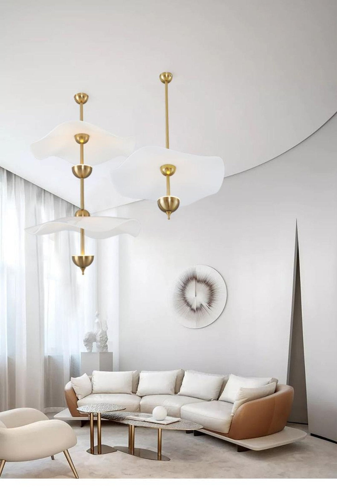 Duet Wave Pendant Light