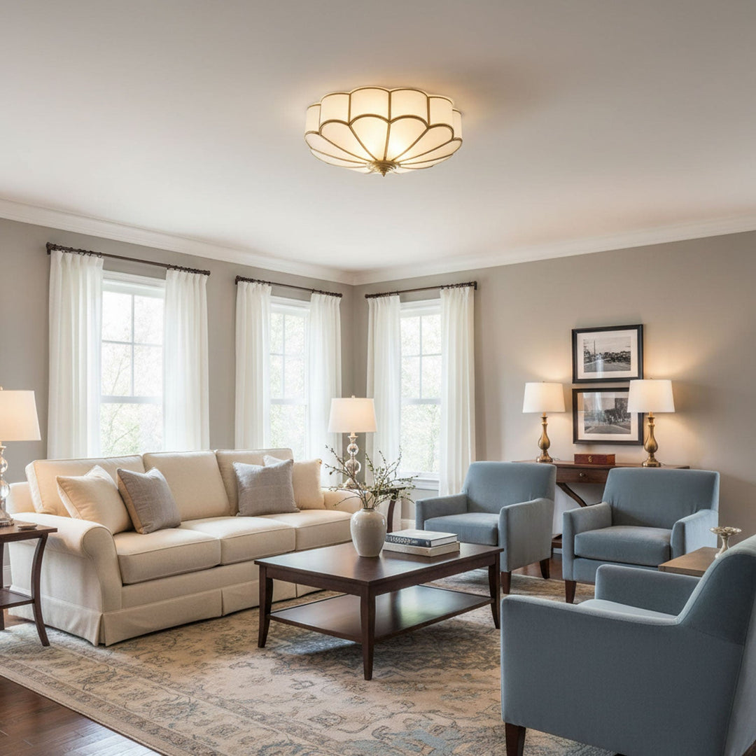 Bloom Glass Ceiling Light