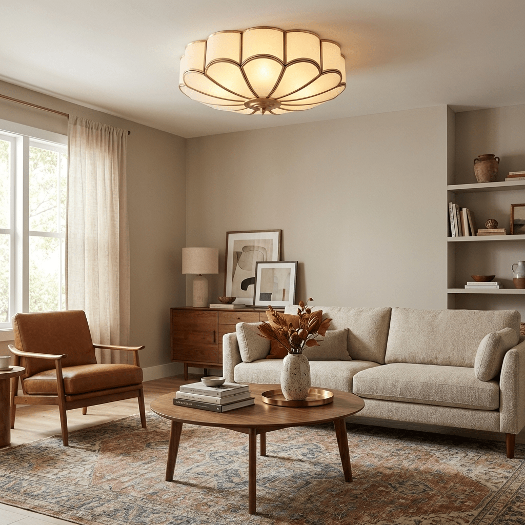 Bloom Glass Ceiling Light
