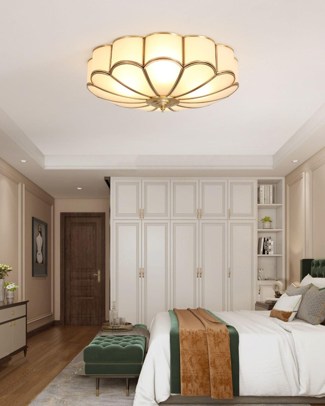 Bloom Glass Ceiling Light