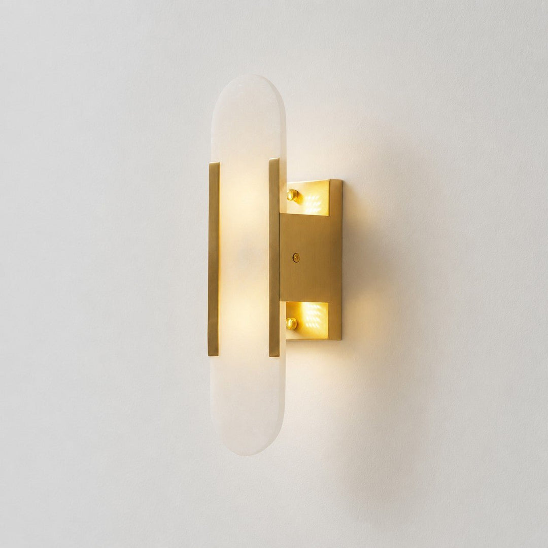 Serein Alabaster Wall Sconce