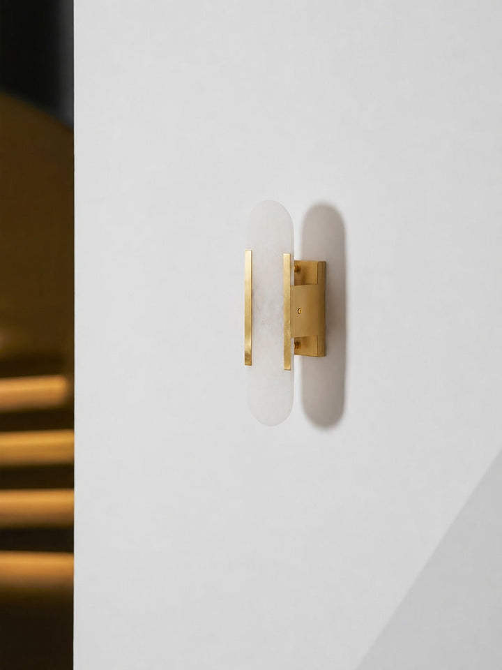 Serein Alabaster Wall Sconce