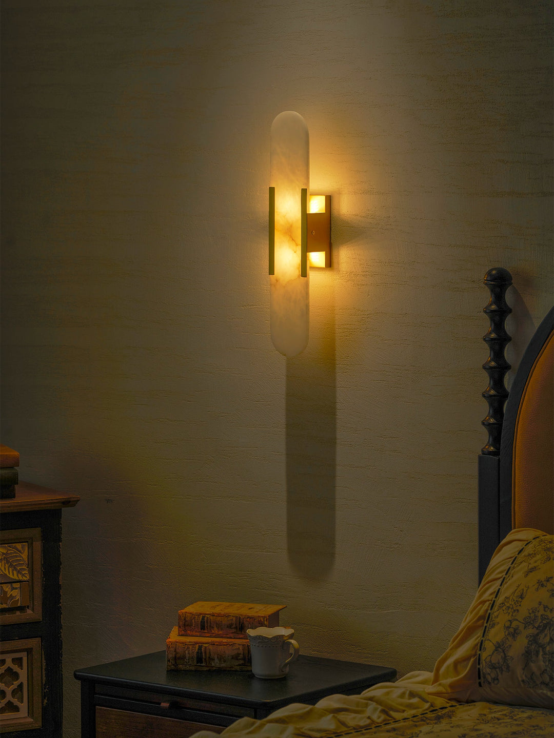 Serein Alabaster Wall Sconce