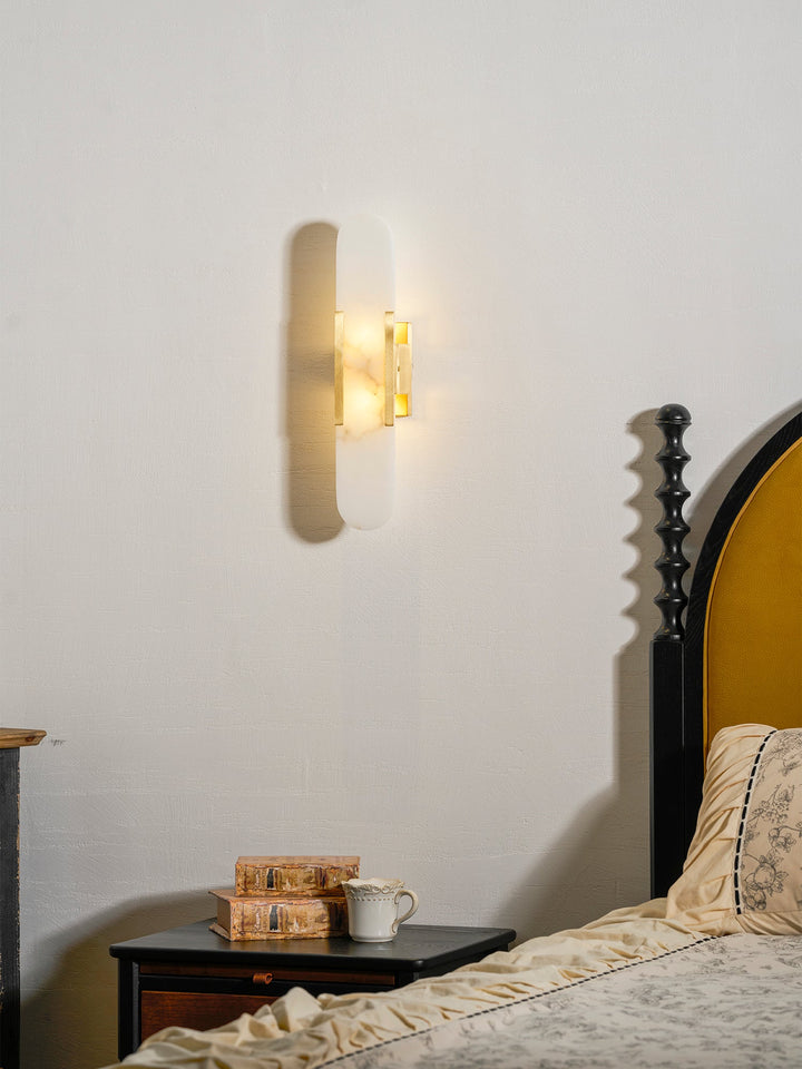 Serein Alabaster Wall Sconce