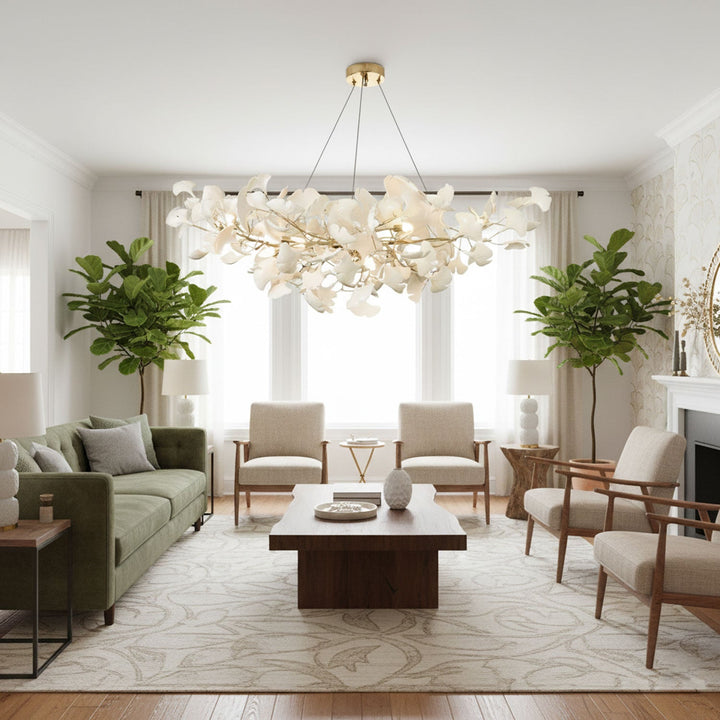 Meridian Leaf Chandelier