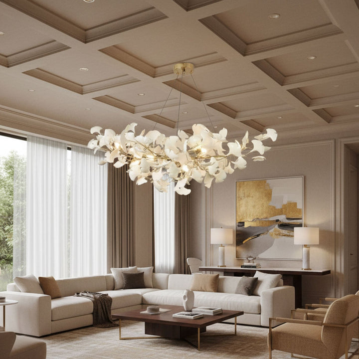 Meridian Leaf Chandelier