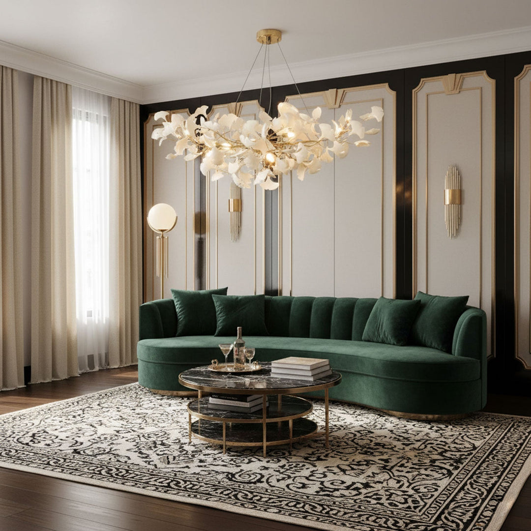 Meridian Leaf Chandelier