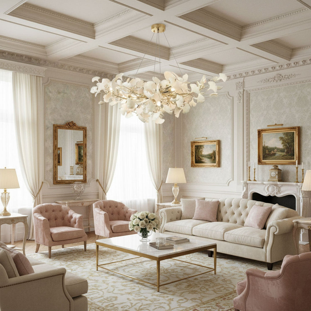 Meridian Leaf Chandelier