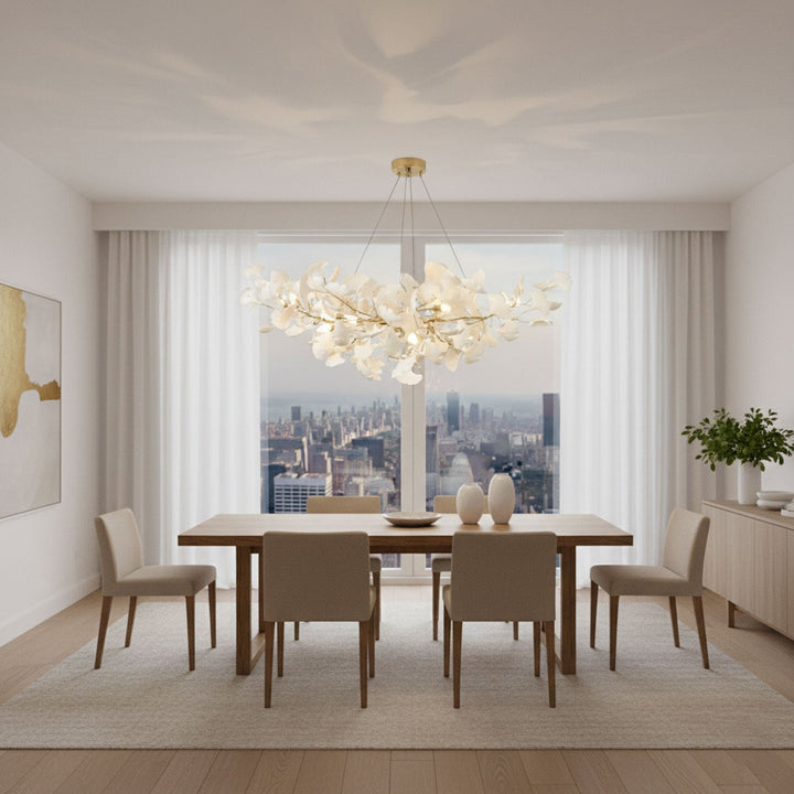 Meridian Leaf Chandelier