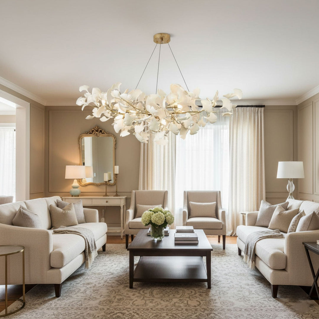 Meridian Leaf Chandelier