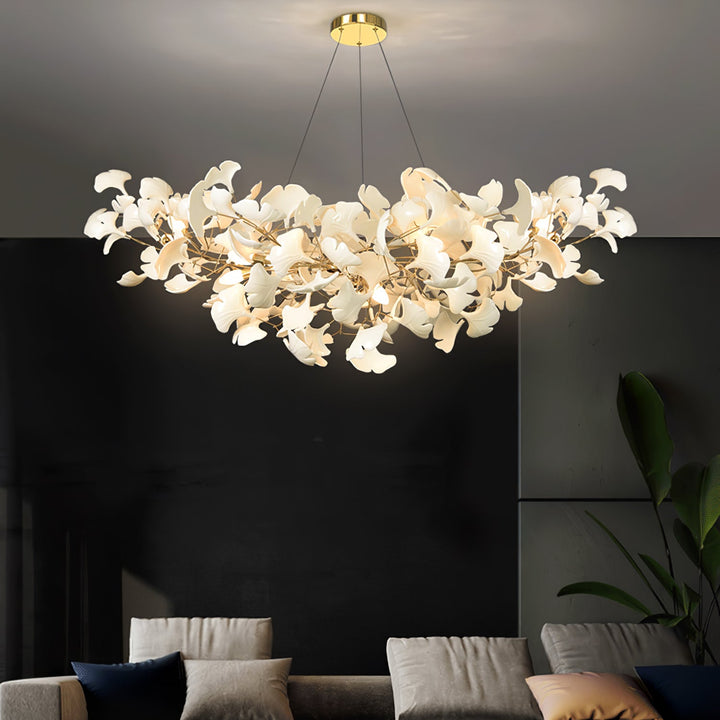 Meridian Leaf Chandelier