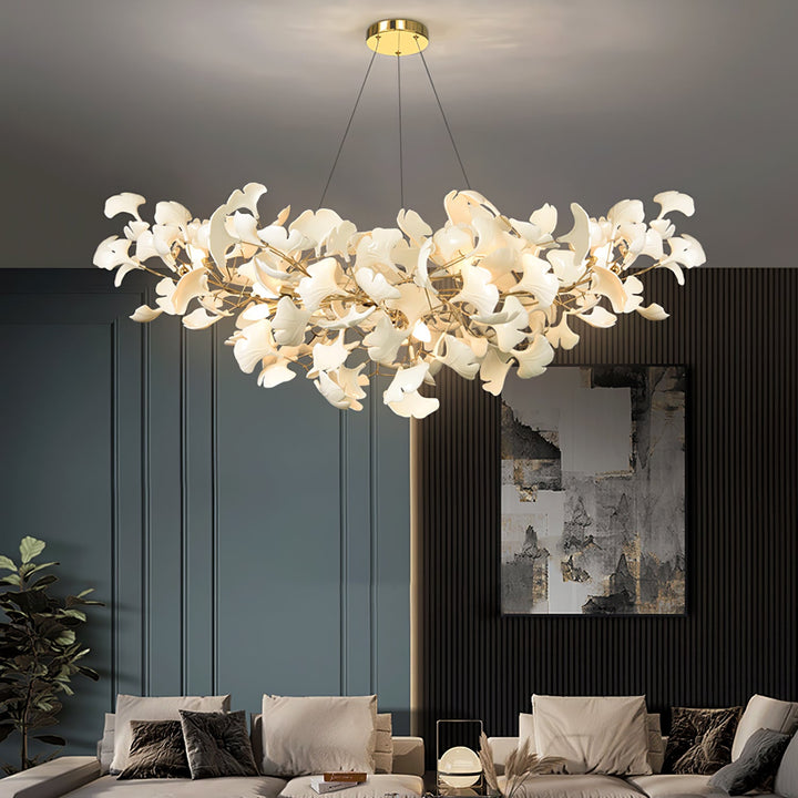 Meridian Leaf Chandelier