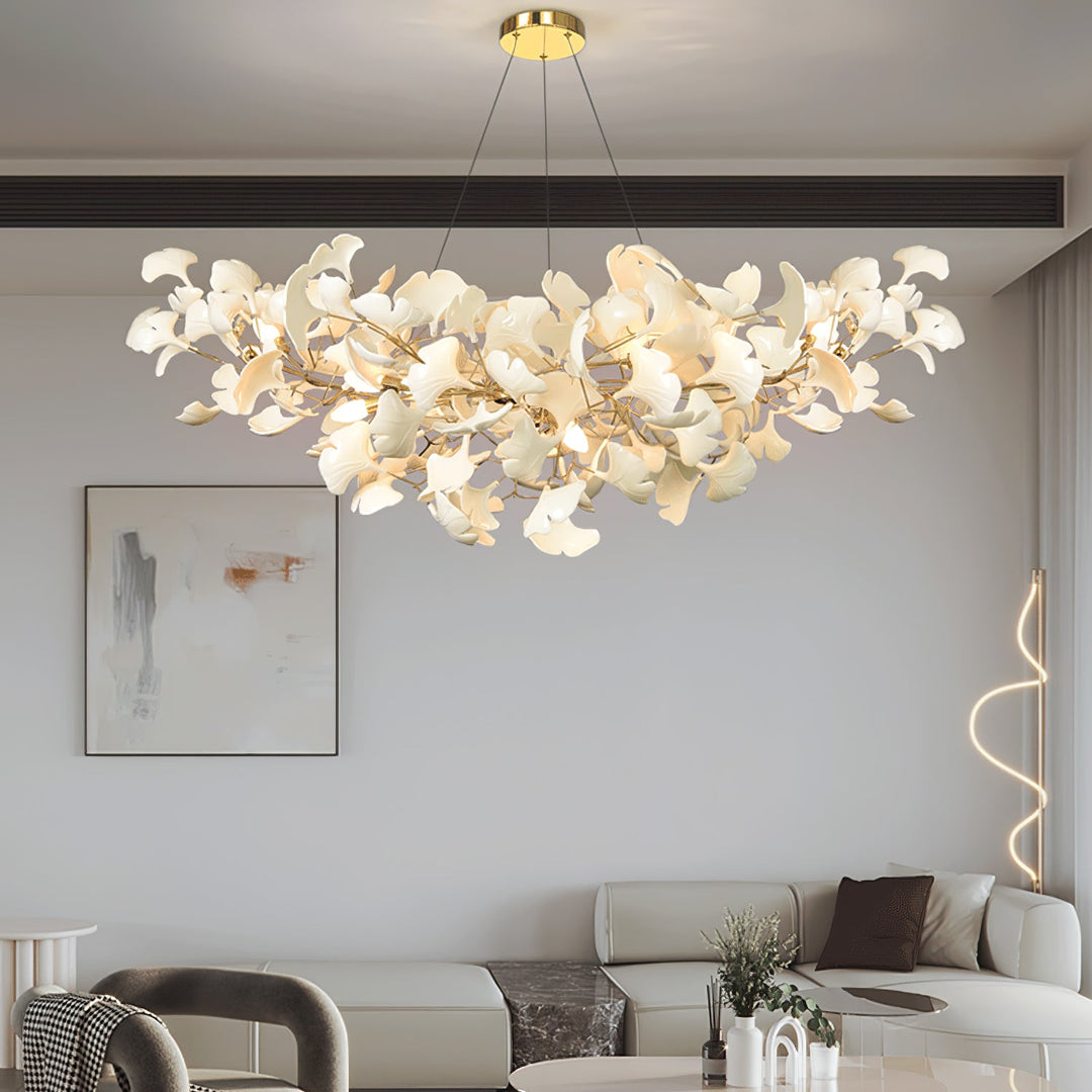 Meridian Leaf Chandelier