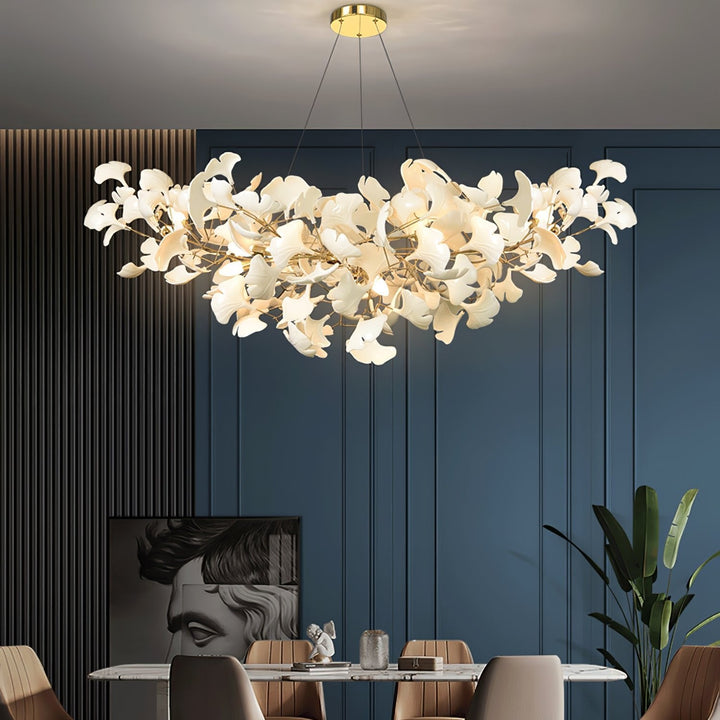 Meridian Leaf Chandelier
