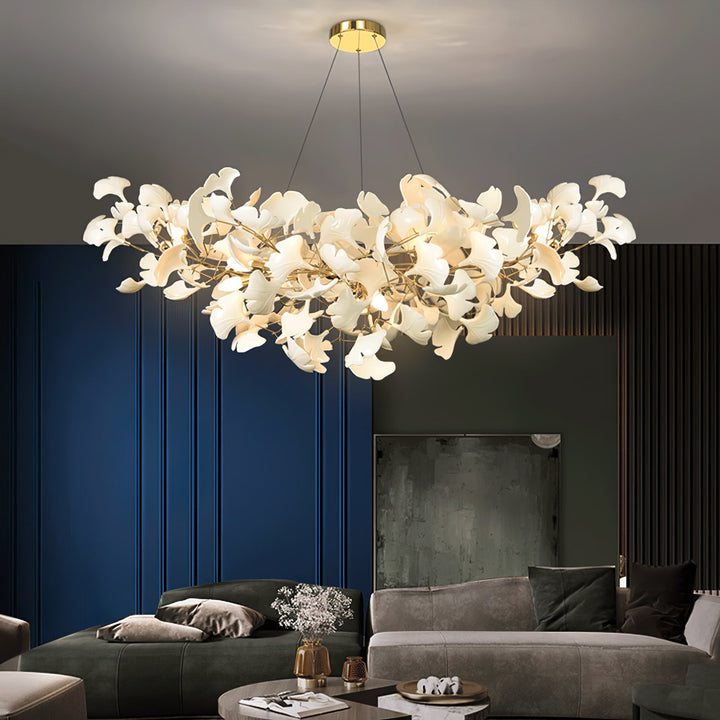 Meridian Leaf Chandelier