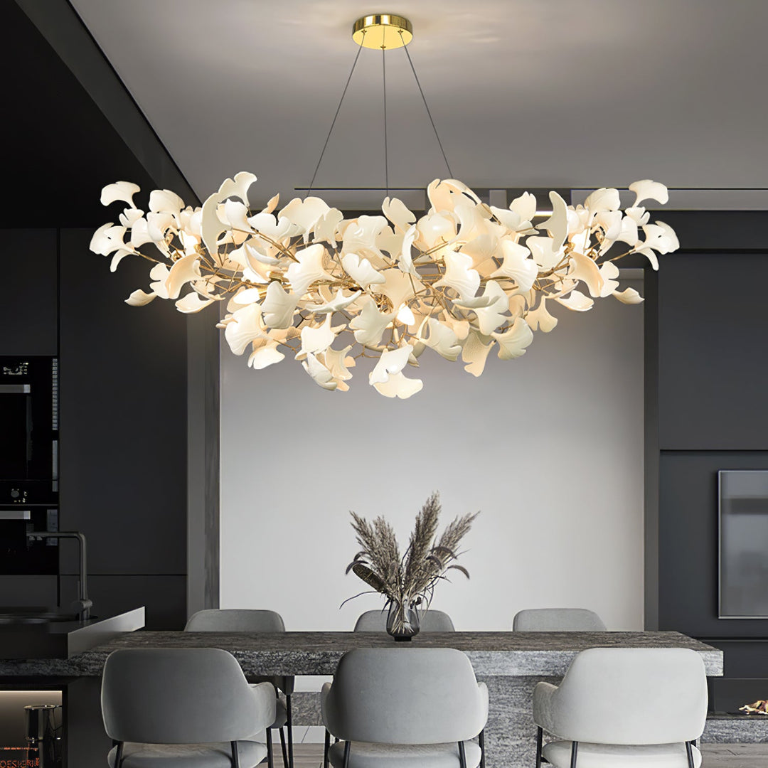 Meridian Leaf Chandelier