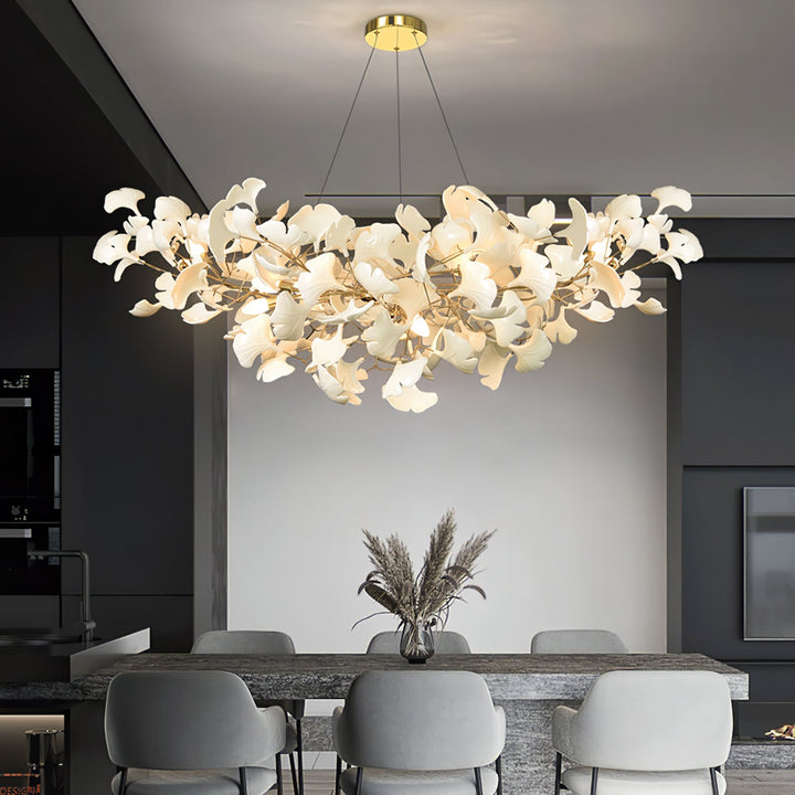Meridian Leaf Chandelier