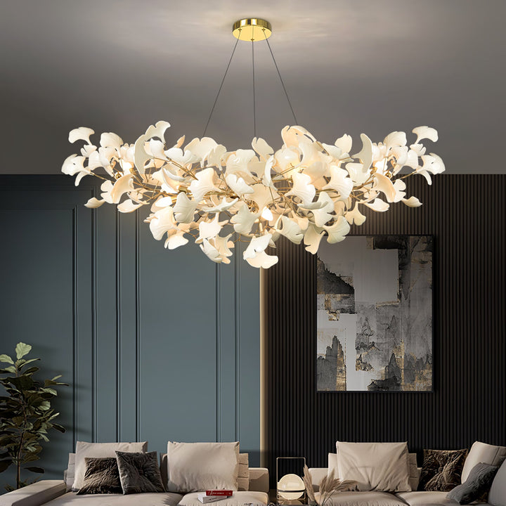 Meridian Leaf Chandelier