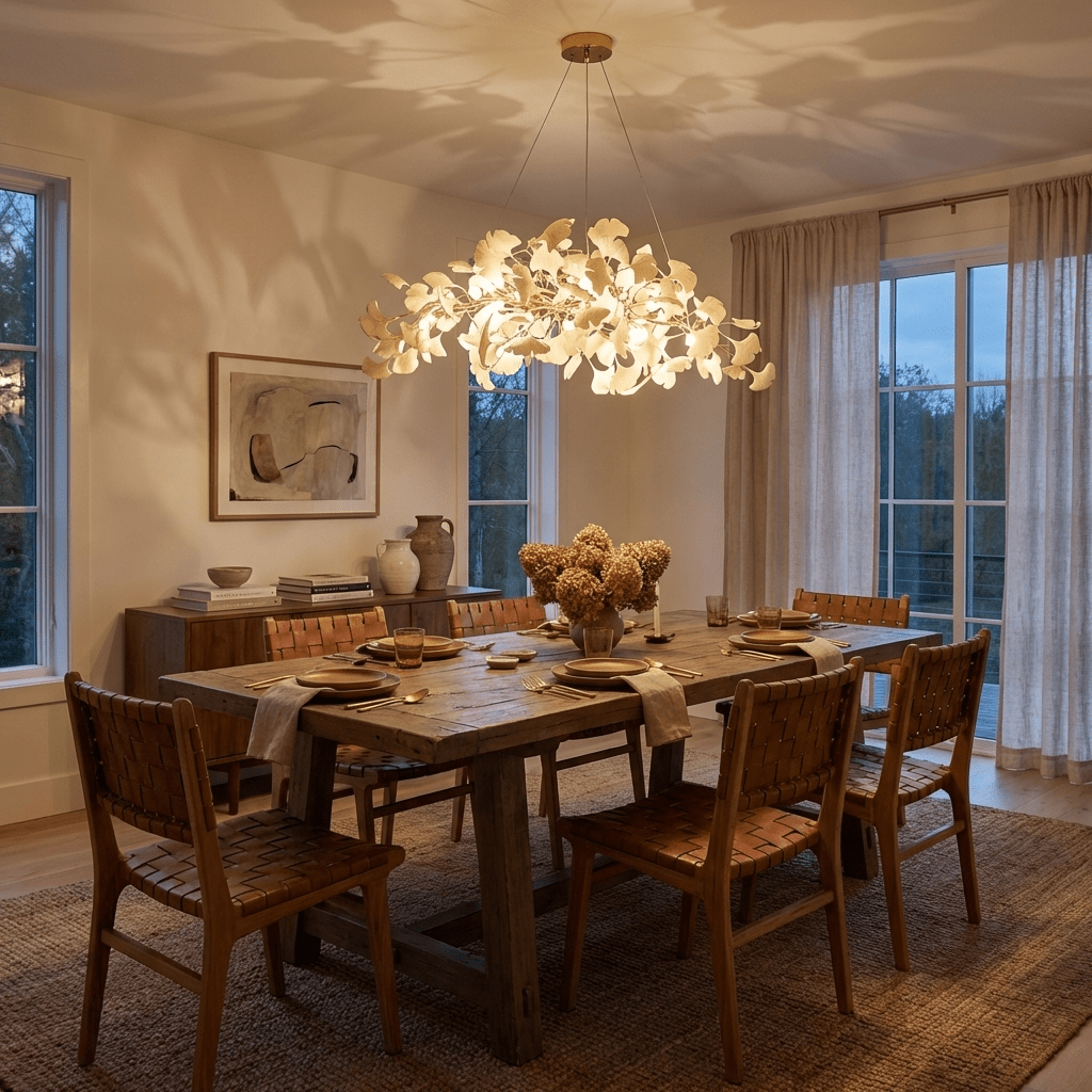 Canopy Leaf Chandelier
