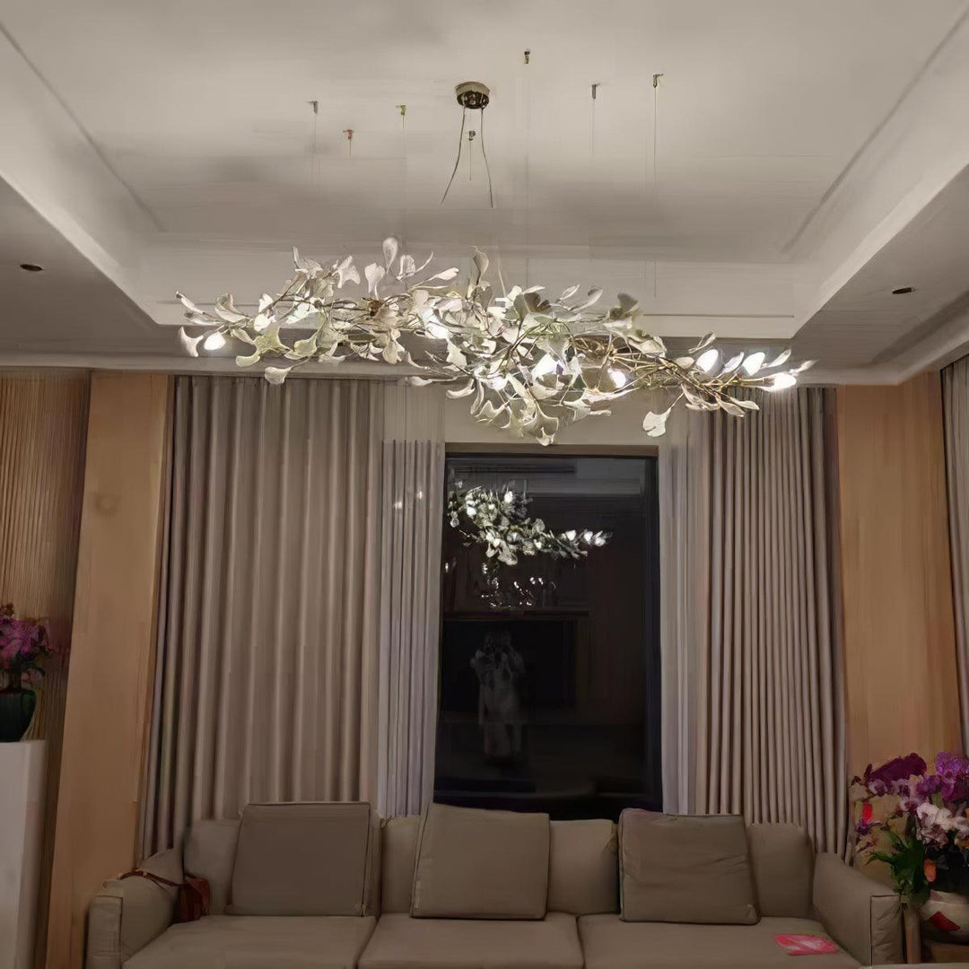 Meridian Leaf Chandelier