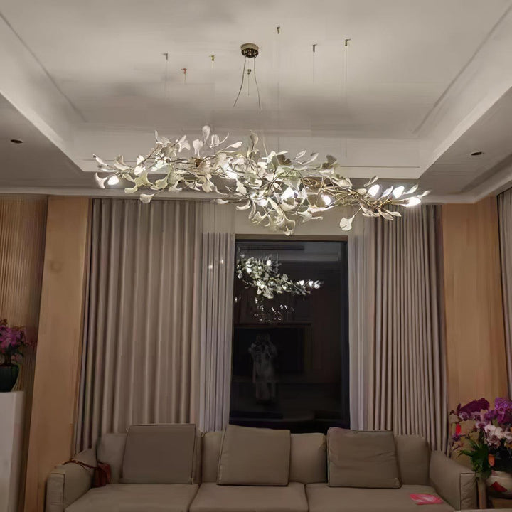 Meridian Leaf Chandelier