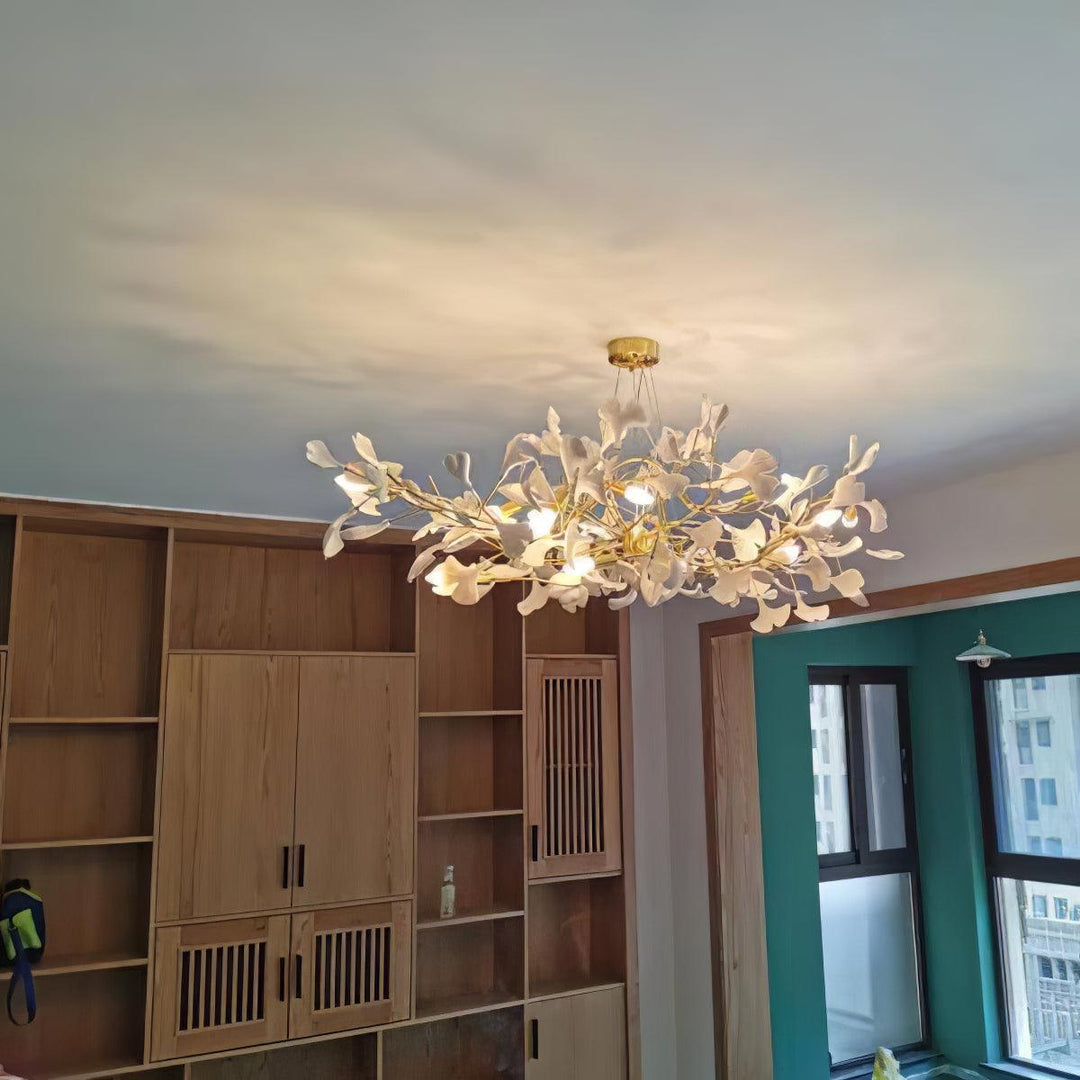 Meridian Leaf Chandelier
