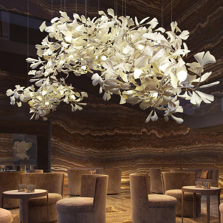 Meridian Leaf Chandelier