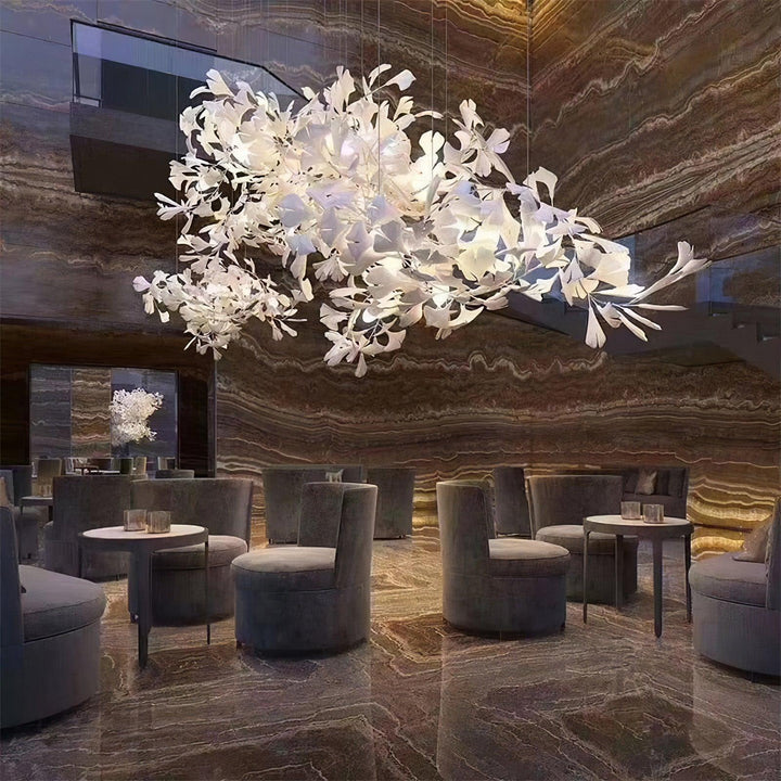 Meridian Leaf Chandelier
