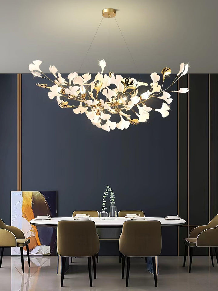 Meridian Leaf Chandelier