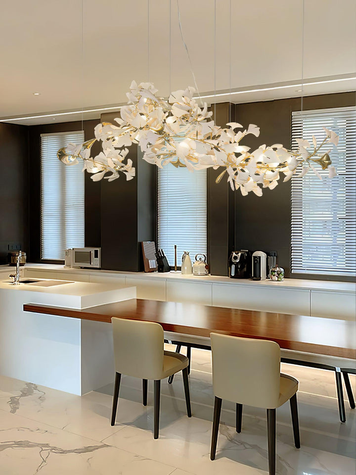 Meridian Leaf Chandelier
