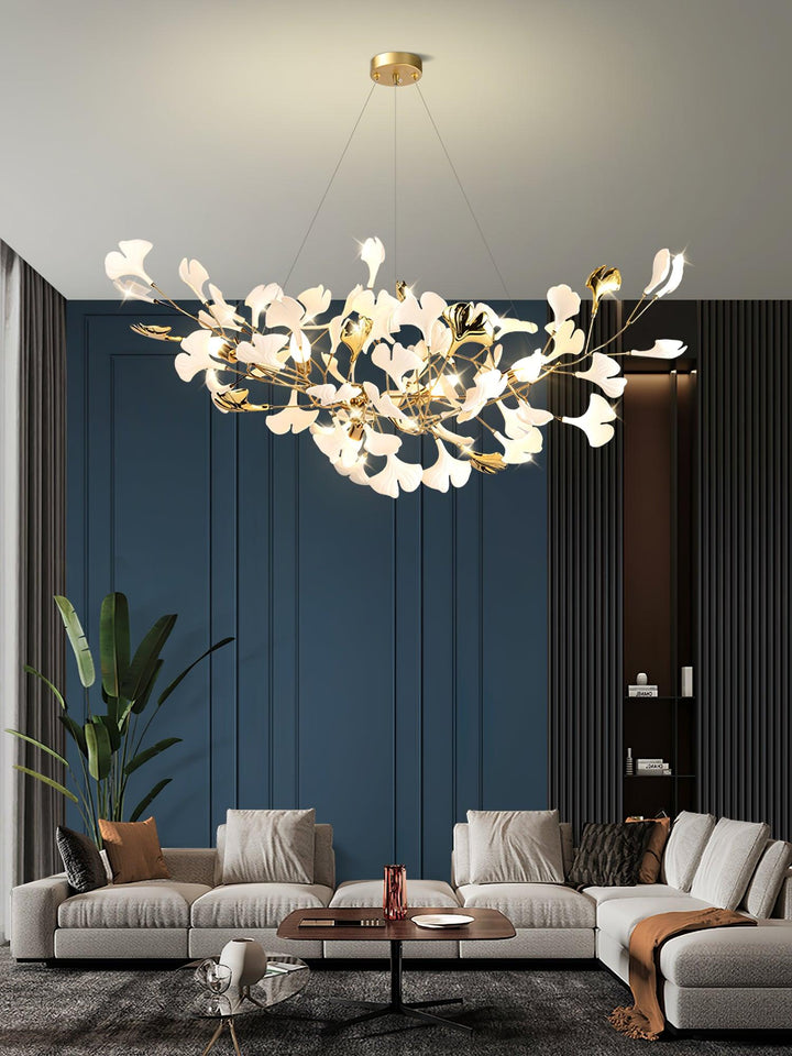 Meridian Leaf Chandelier
