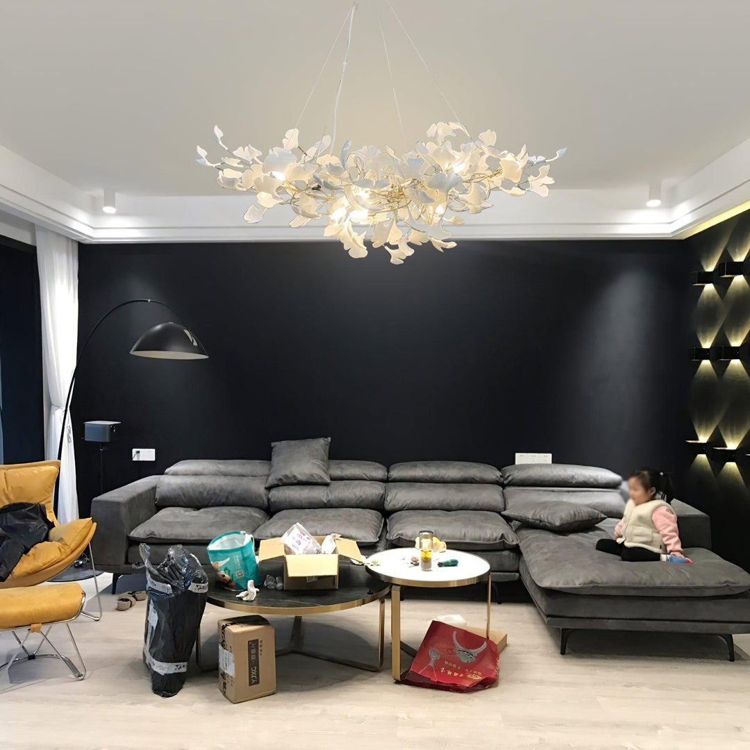 Meridian Leaf Chandelier