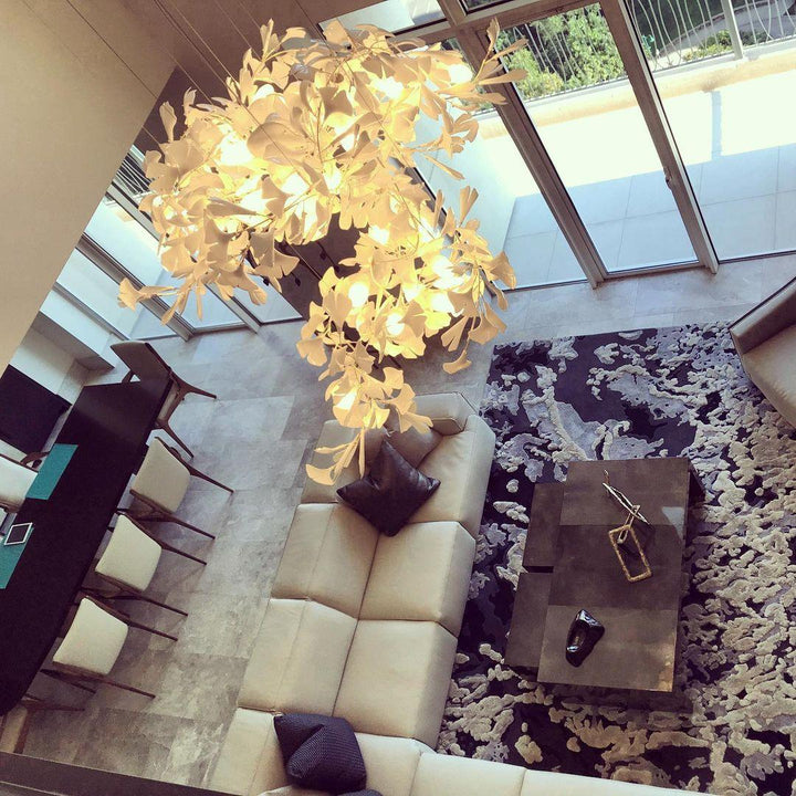 Meridian Leaf Chandelier