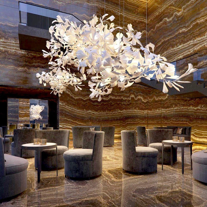 Meridian Leaf Chandelier