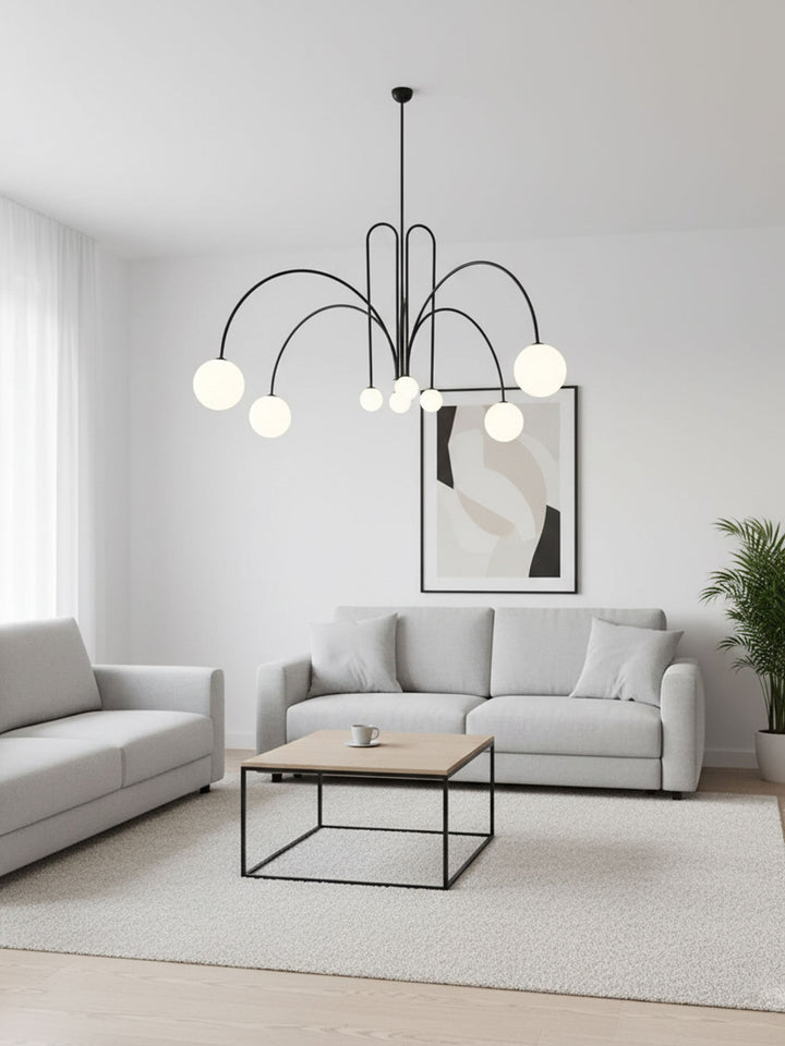 Cascade Arc Chandelier