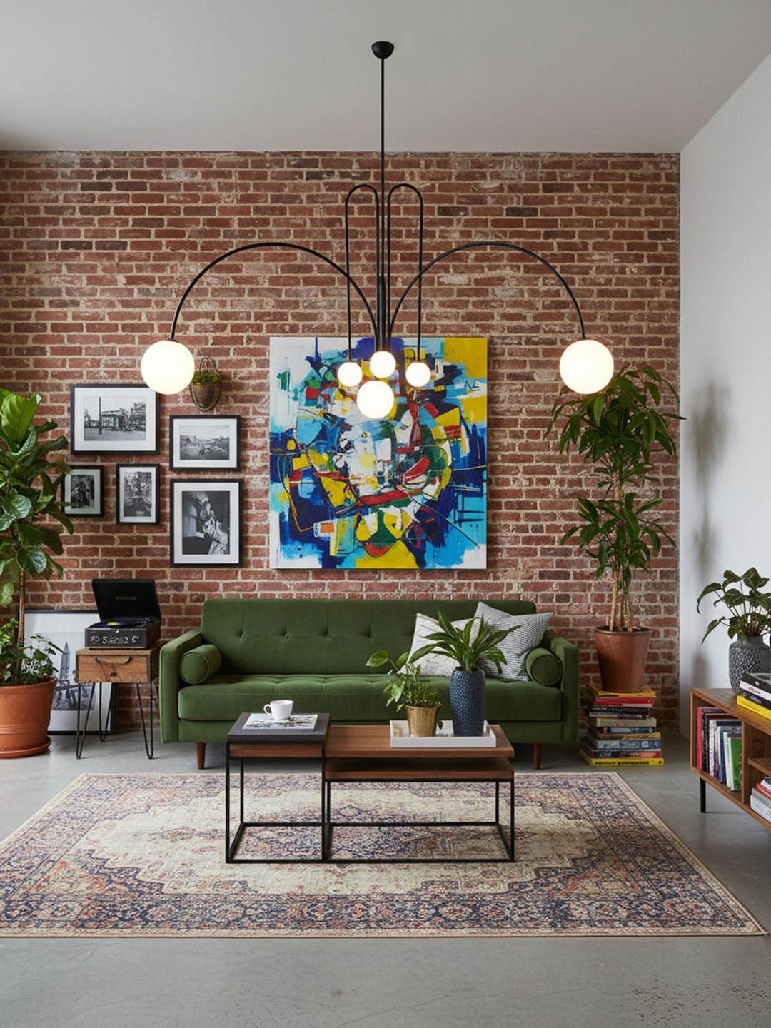 Cascade Arc Chandelier