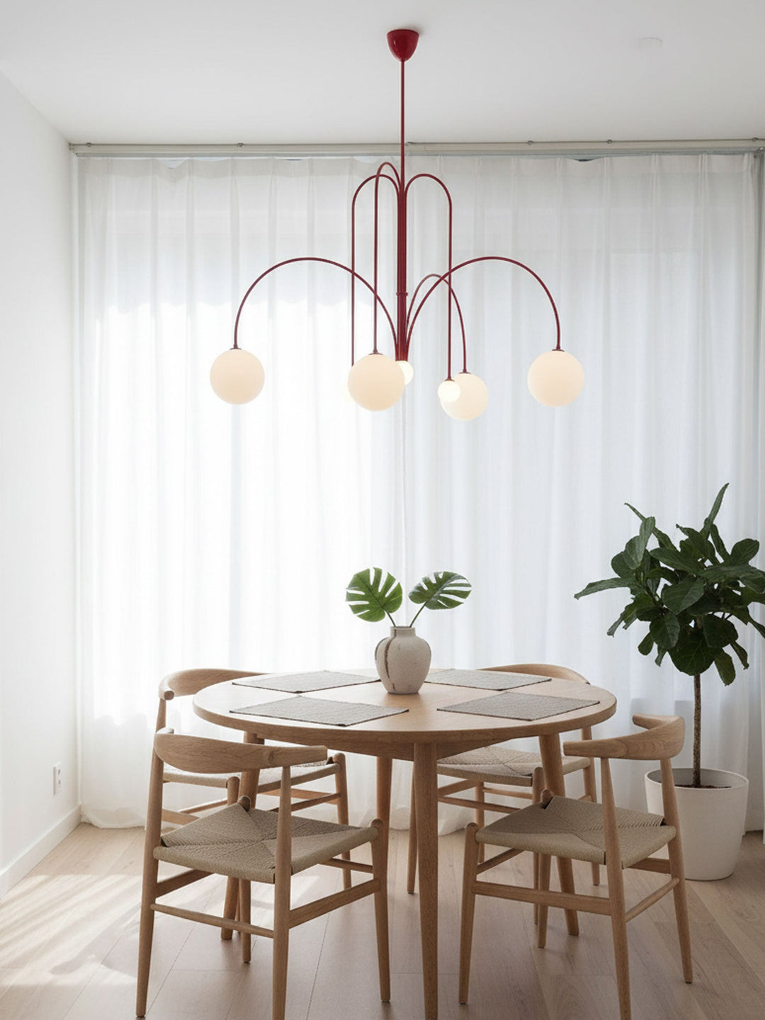Cascade Arc Chandelier