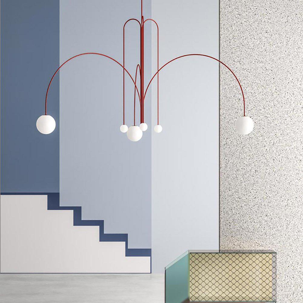Cascade Arc Chandelier