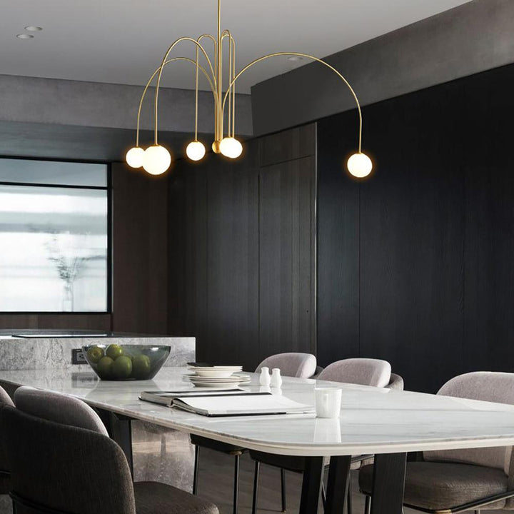 Cascade Arc Chandelier
