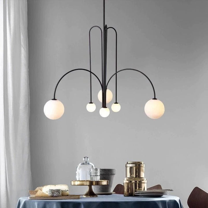 Cascade Arc Chandelier
