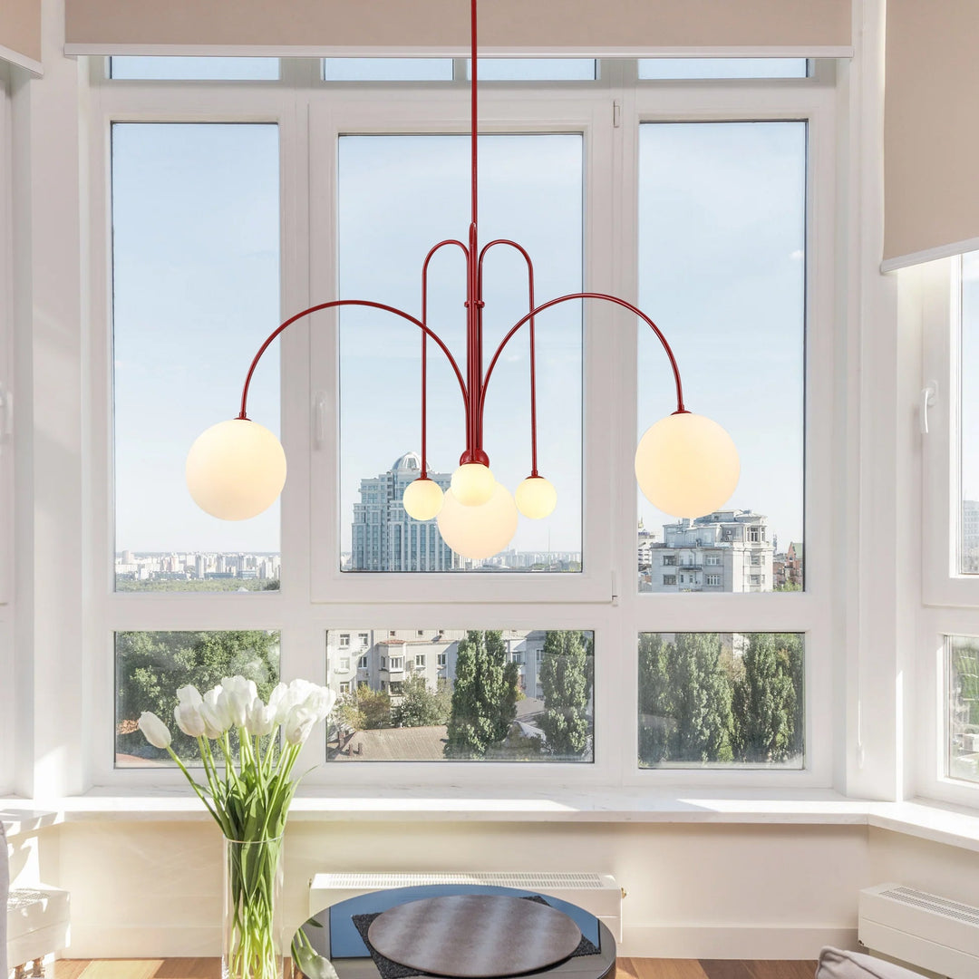 Cascade Arc Chandelier