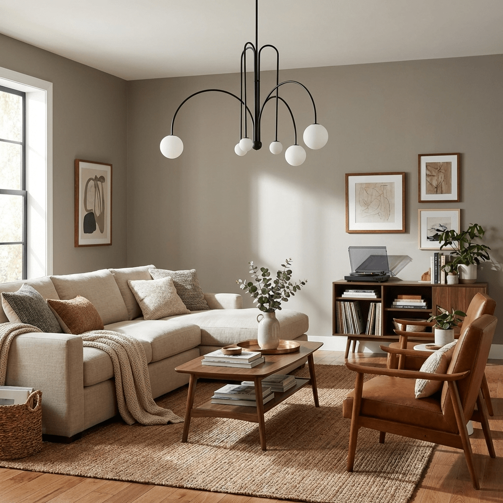 Cascade Arc Chandelier