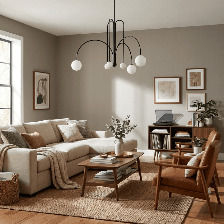 Cascade Arc Chandelier