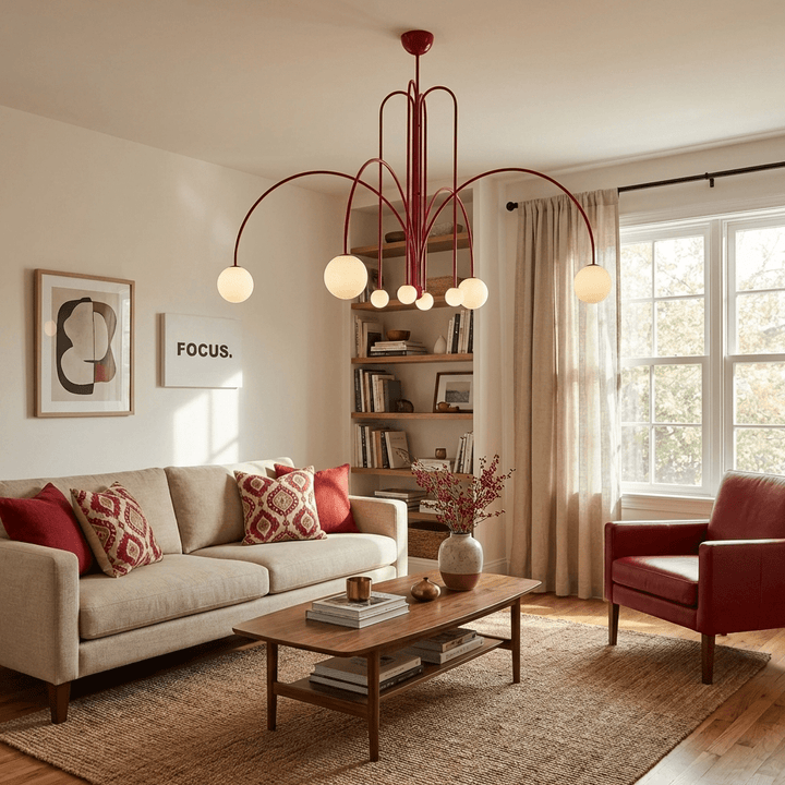 Cascade Arc Chandelier