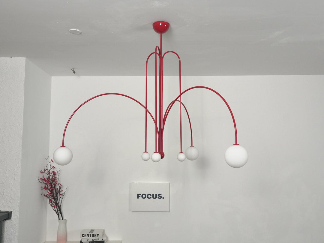 Cascade Arc Chandelier